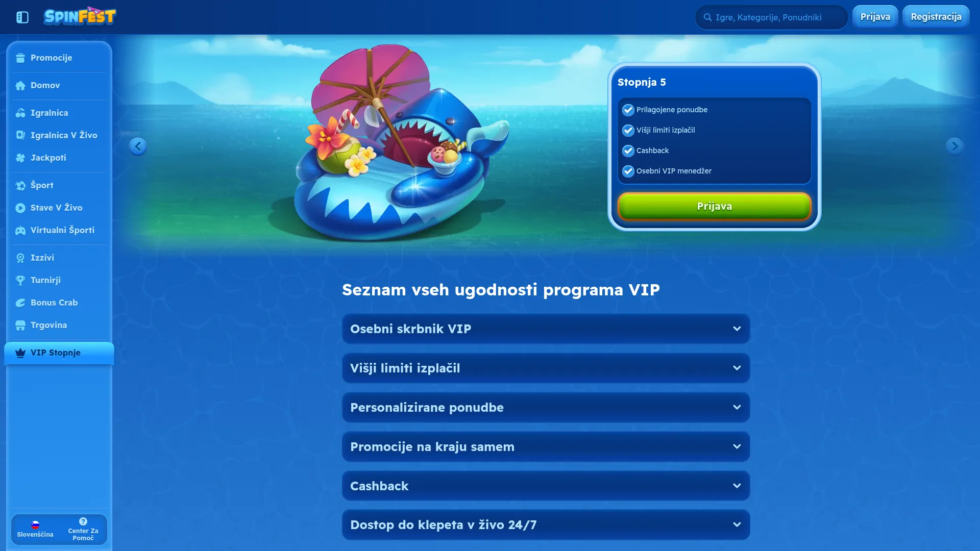 Bonusi in promocije