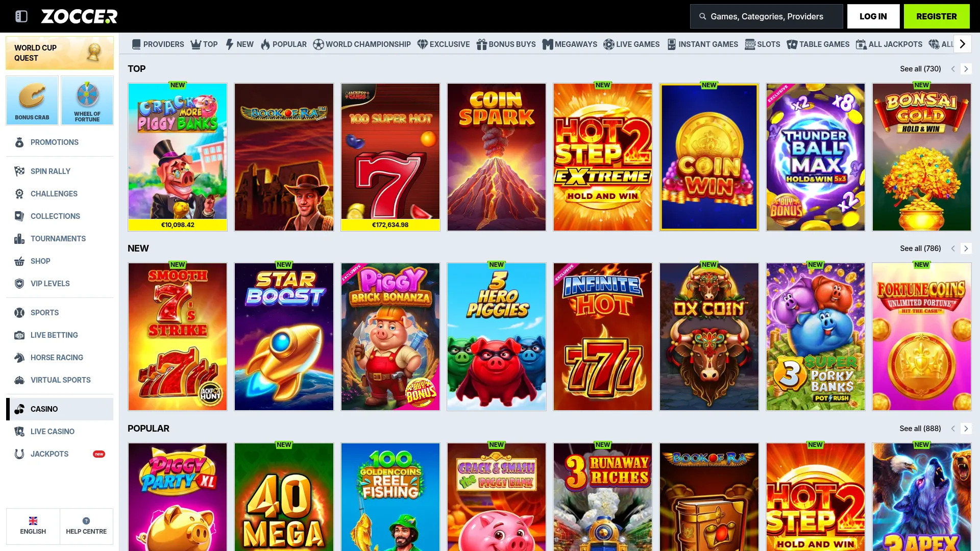 Zoccer Casino