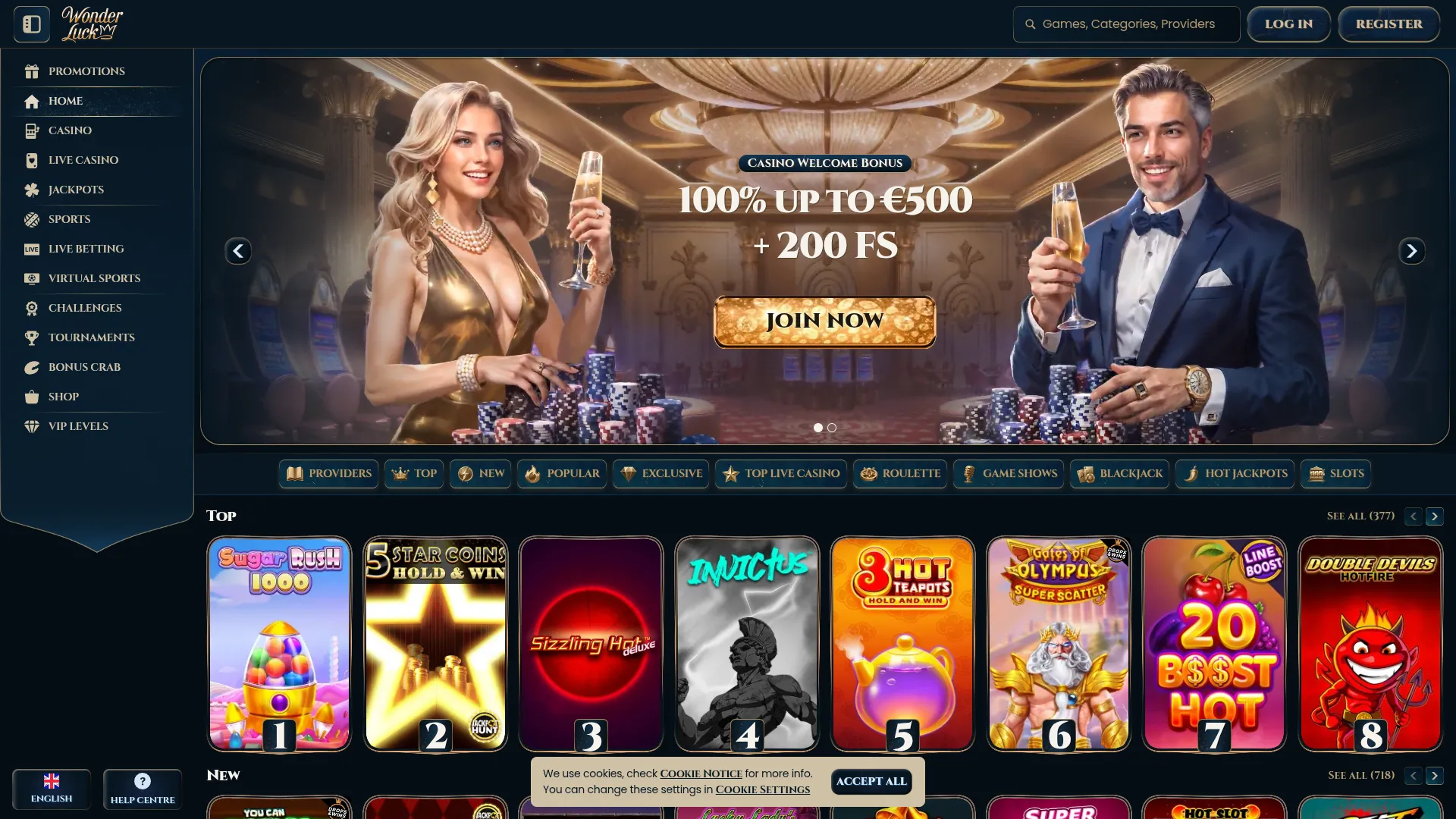 Wonder Luck Casino