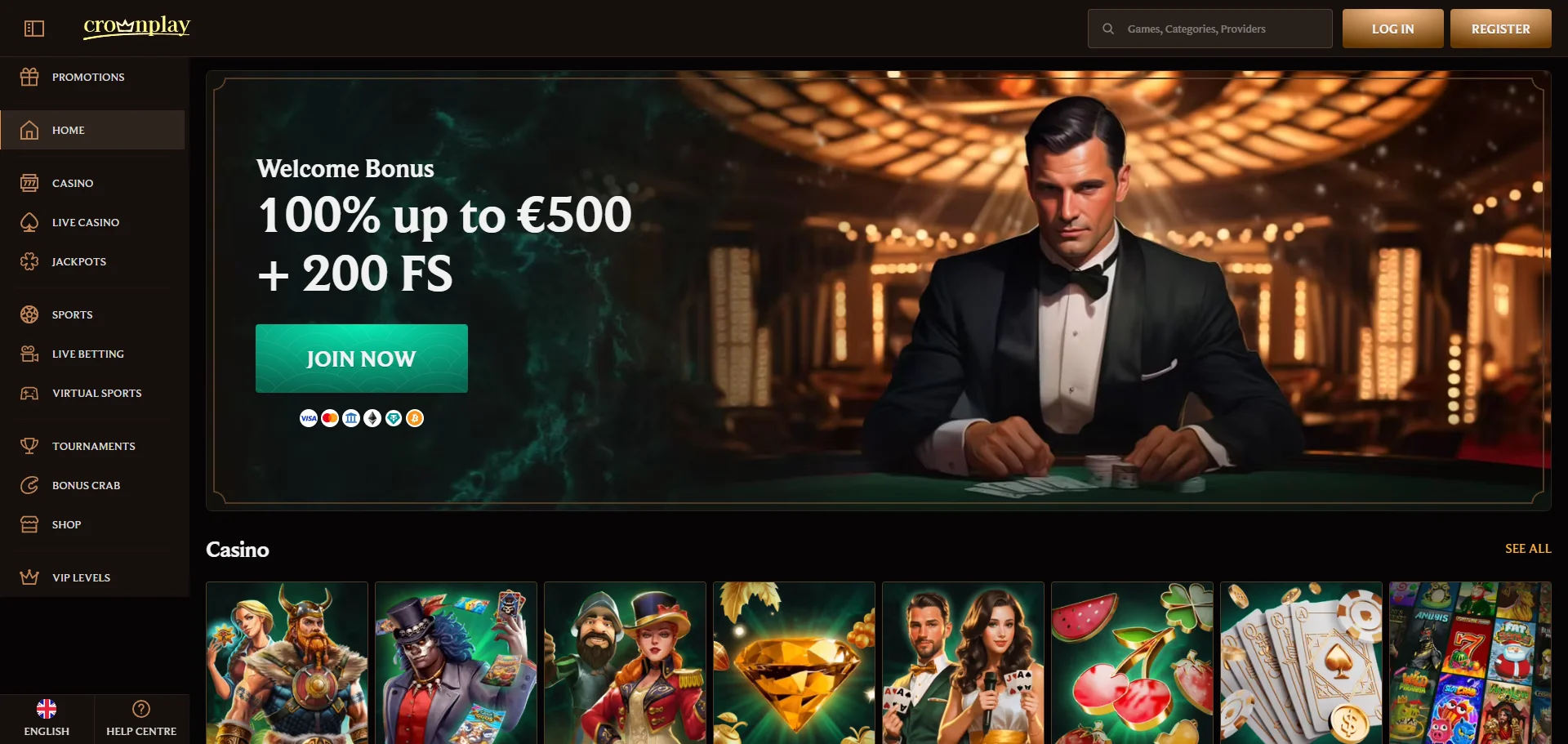 CrownPlay online casino
