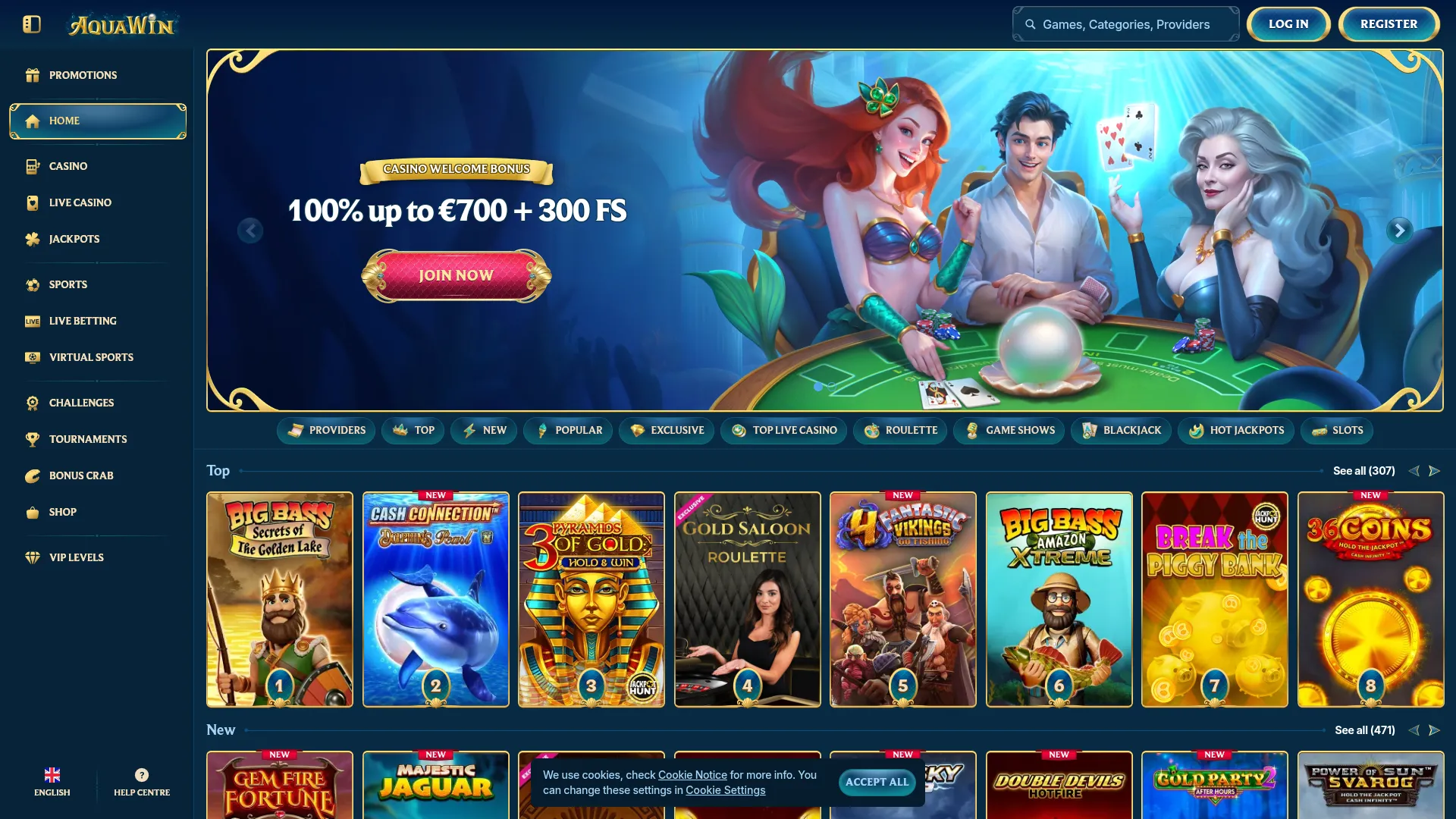 Aquawin Casino