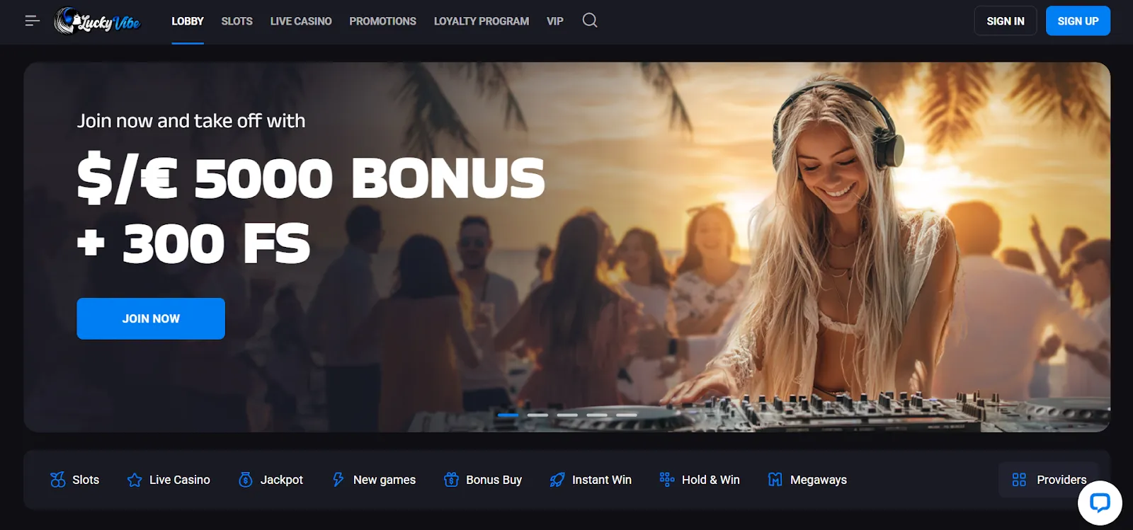 LuckyVibe Casino