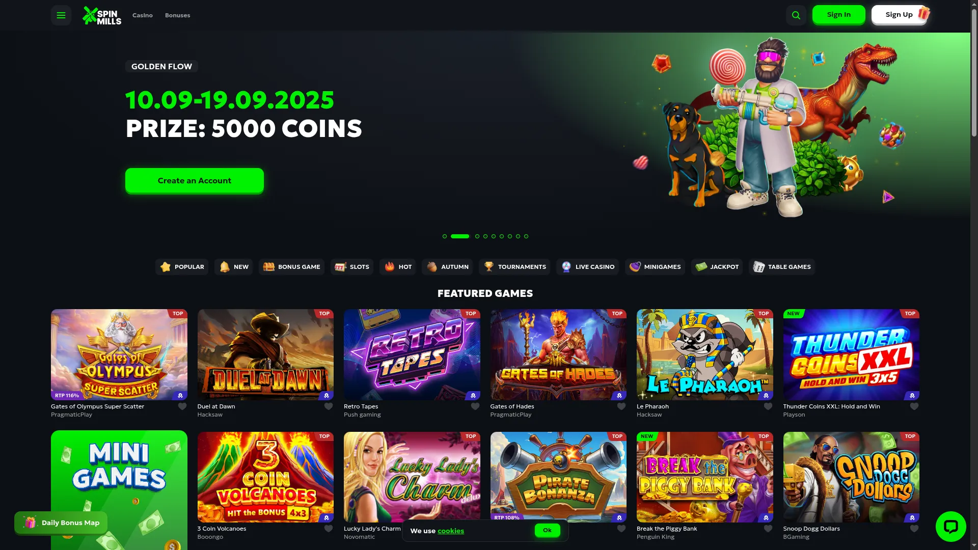 SpinMills Casino