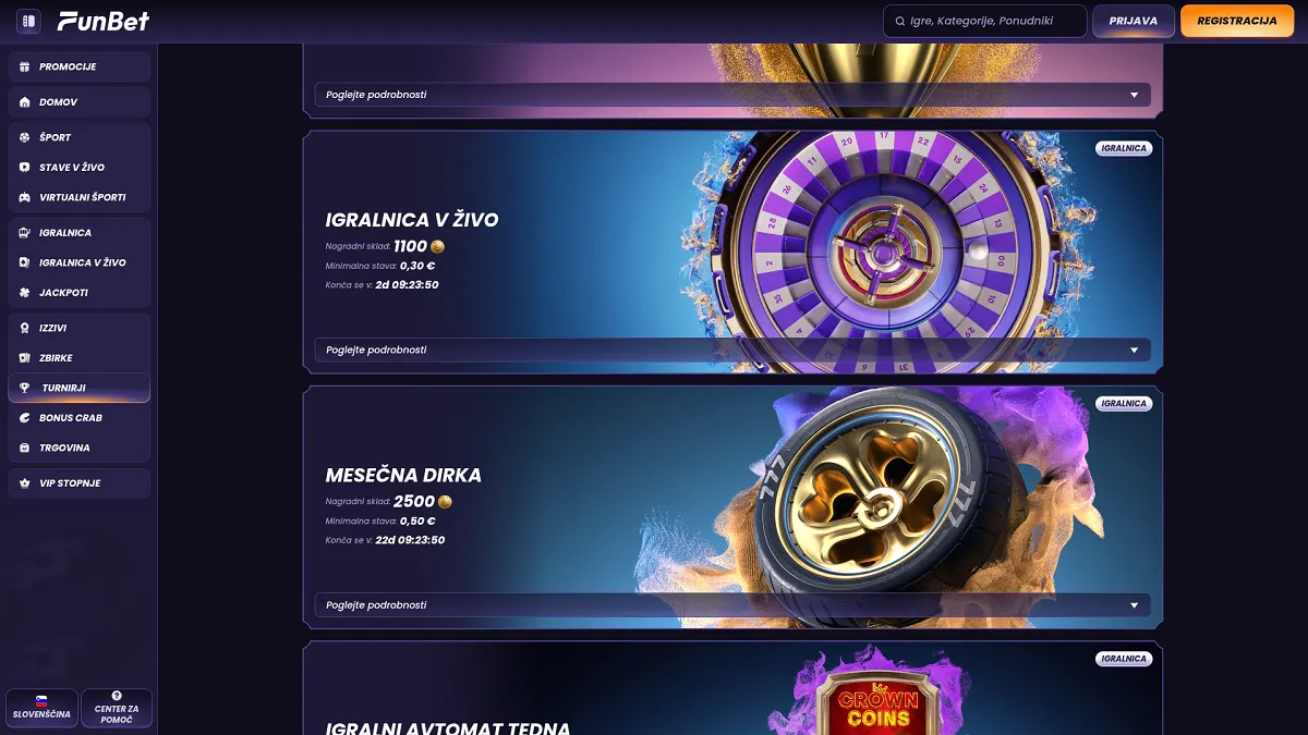 Bonusi in promocije
