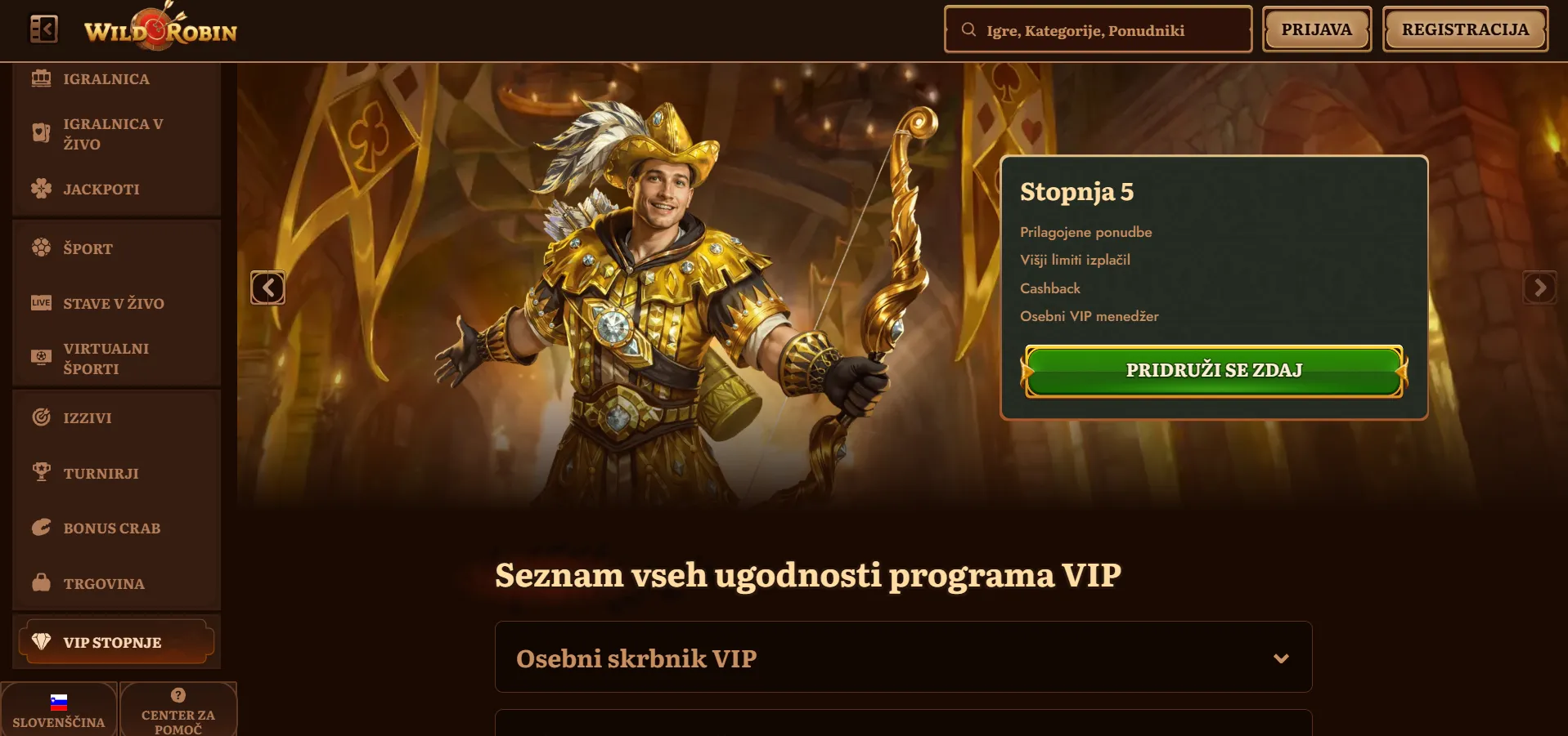 Bonusi in promocije