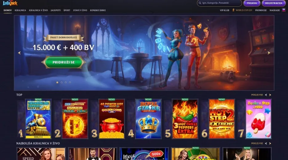 LolaJack Casino