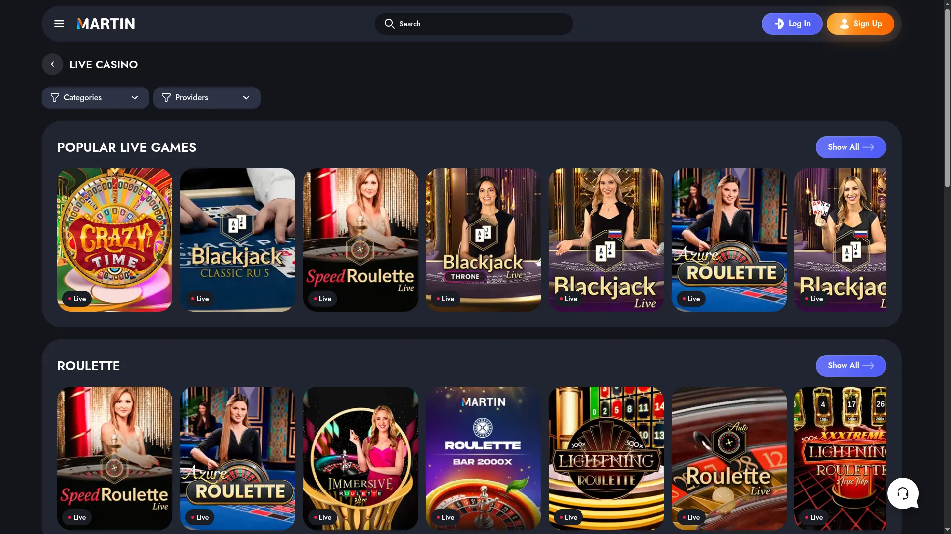 Martin casino