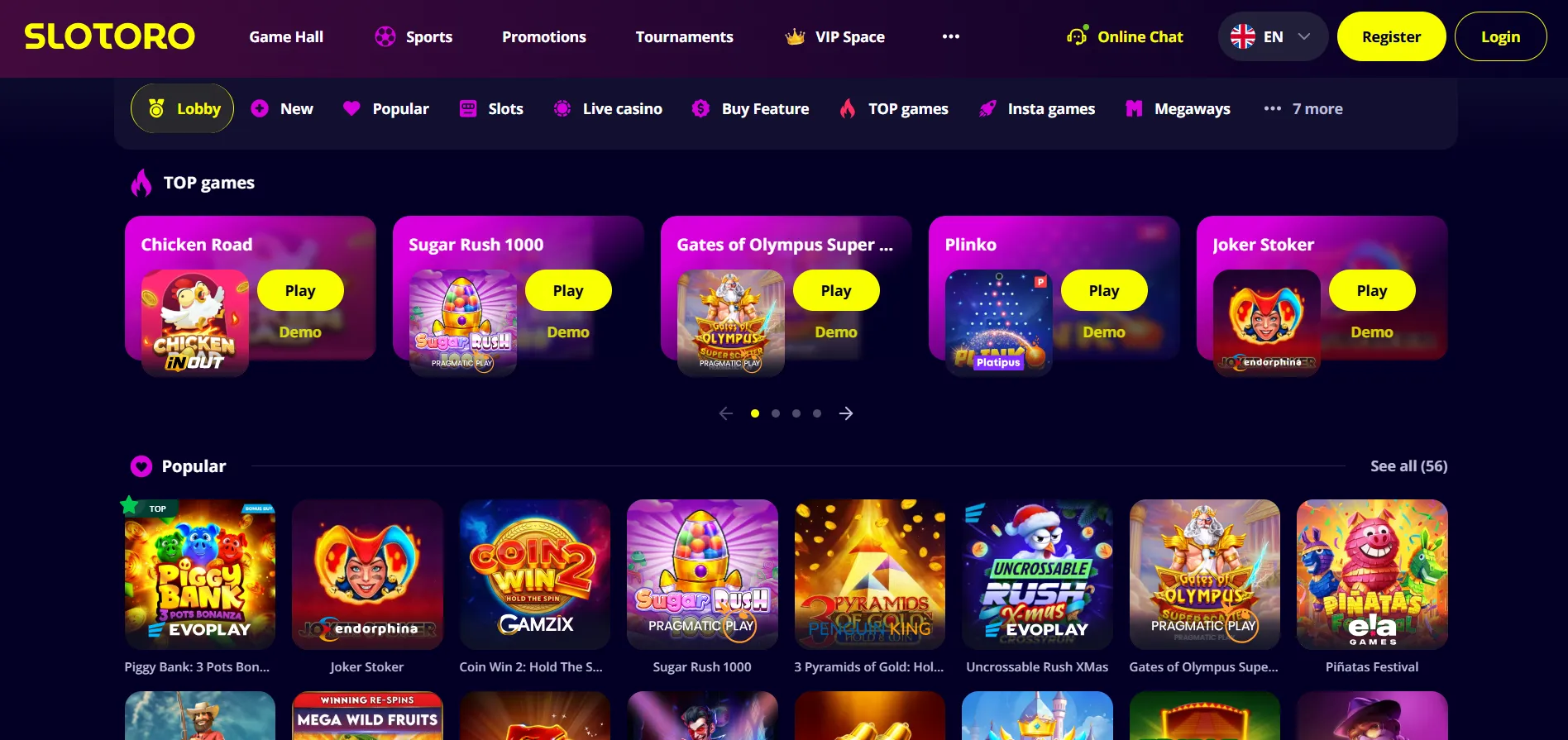 Slotoro Casino Slotoro Casino