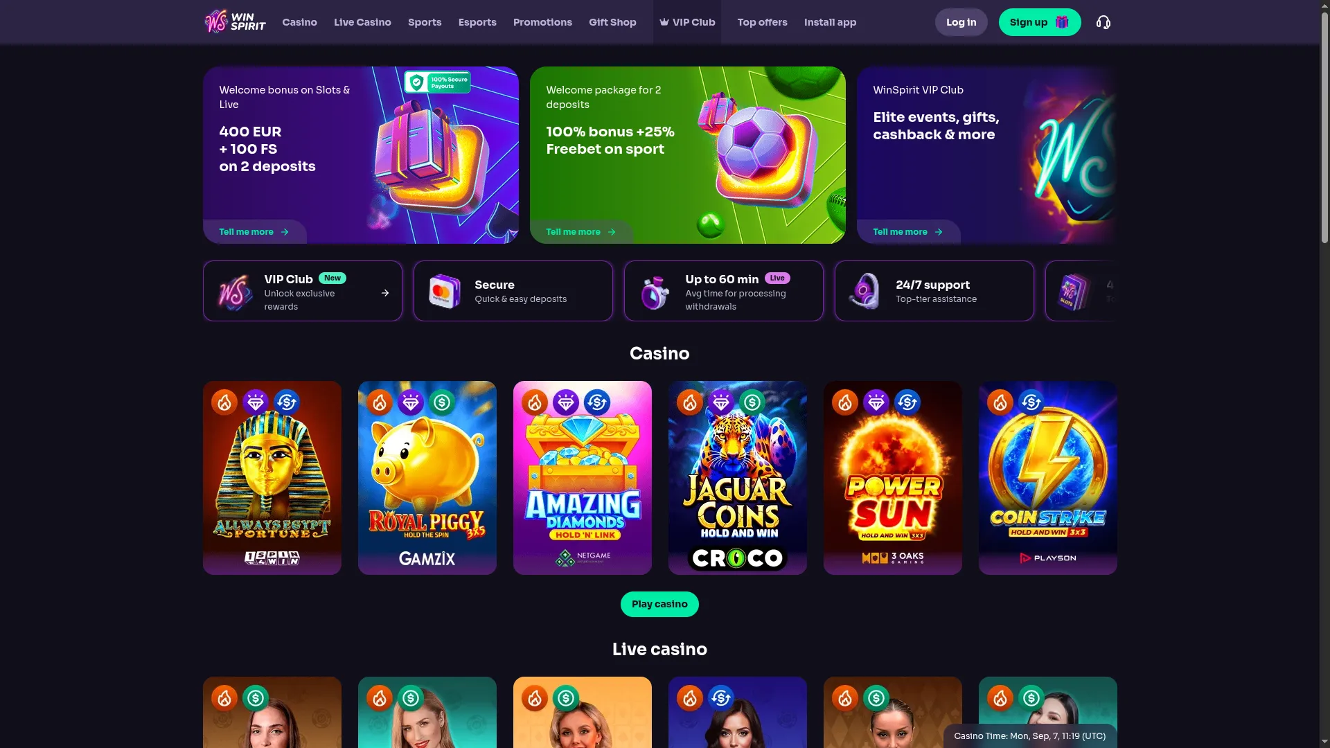 WinSpirit casino WinSpirit casino