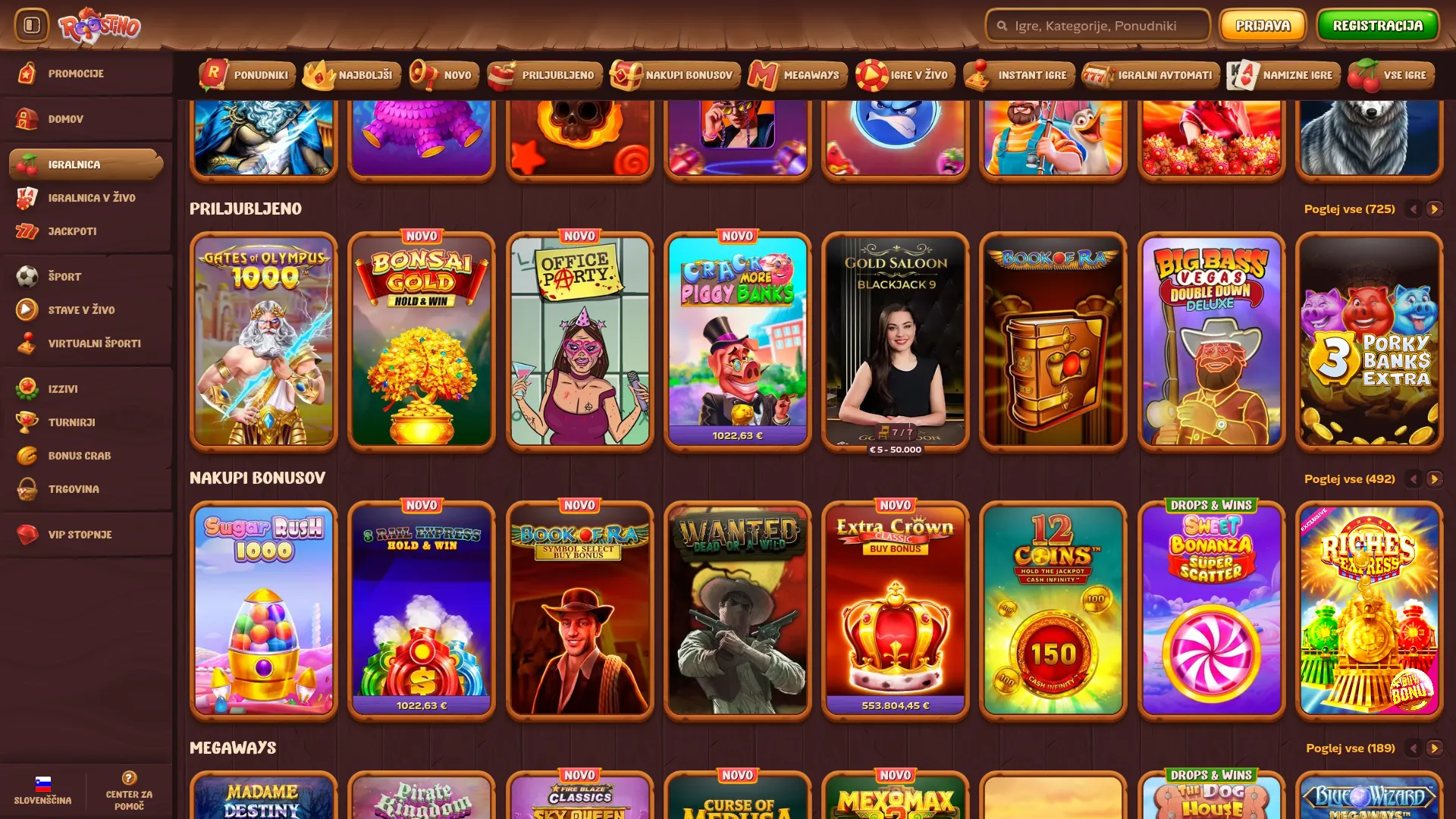 Roostino online casino