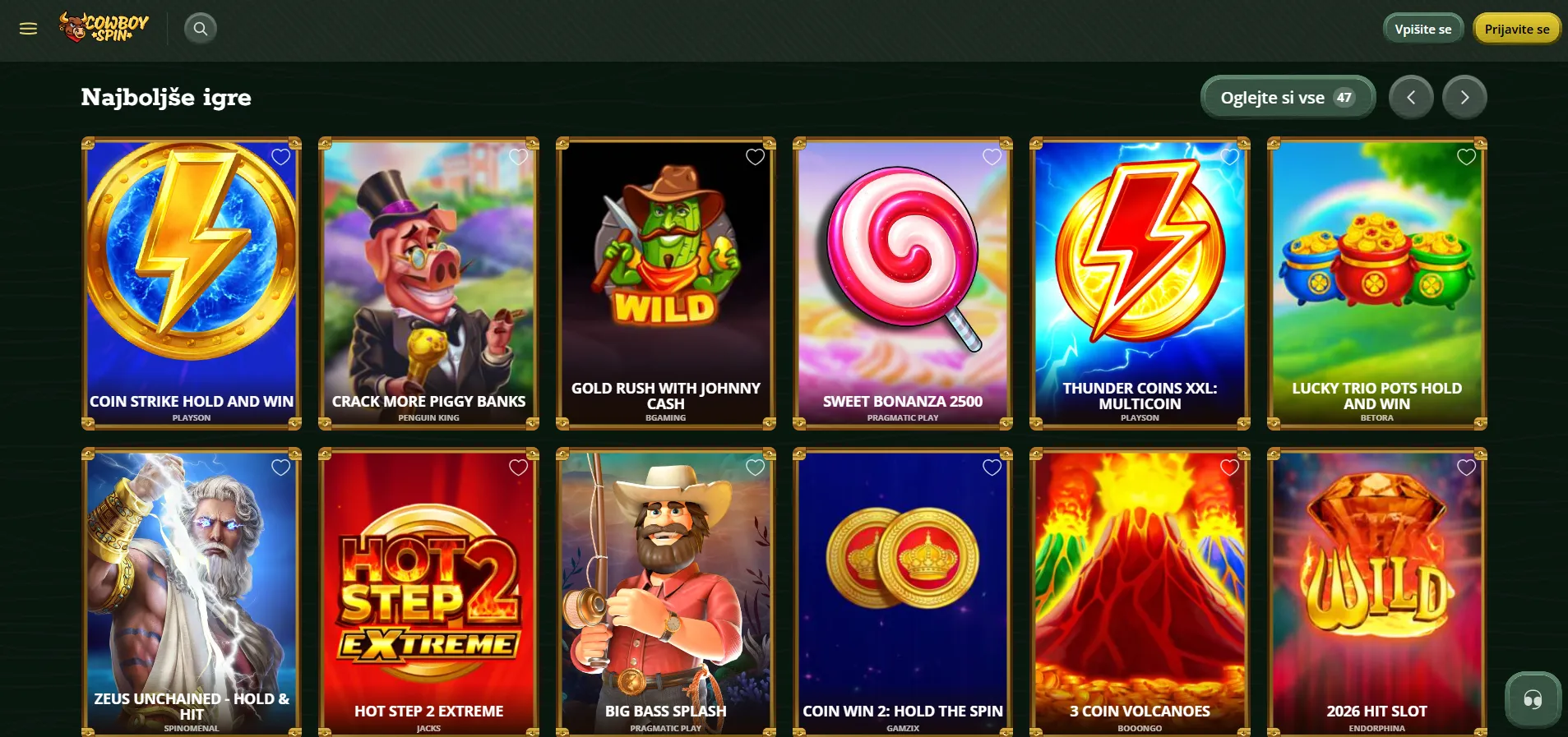 Izbor iger Izbor iger