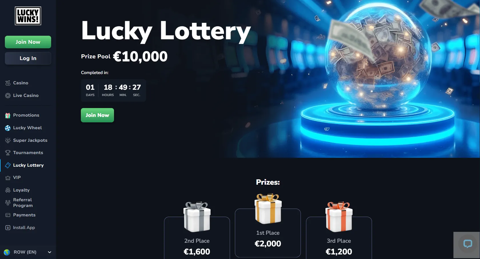 LuckyWins Casino