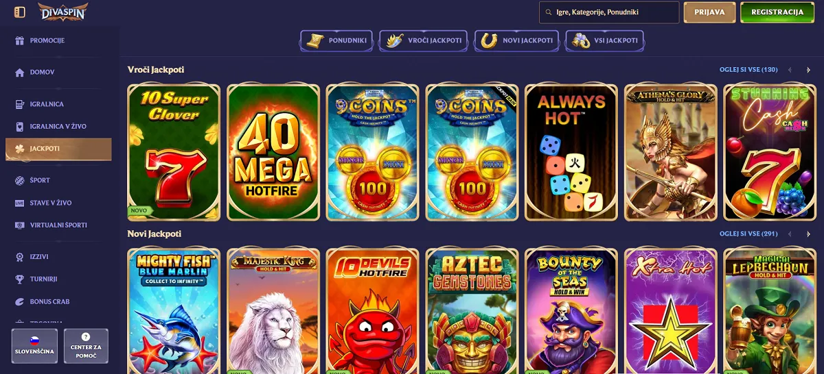 Ponudba iger