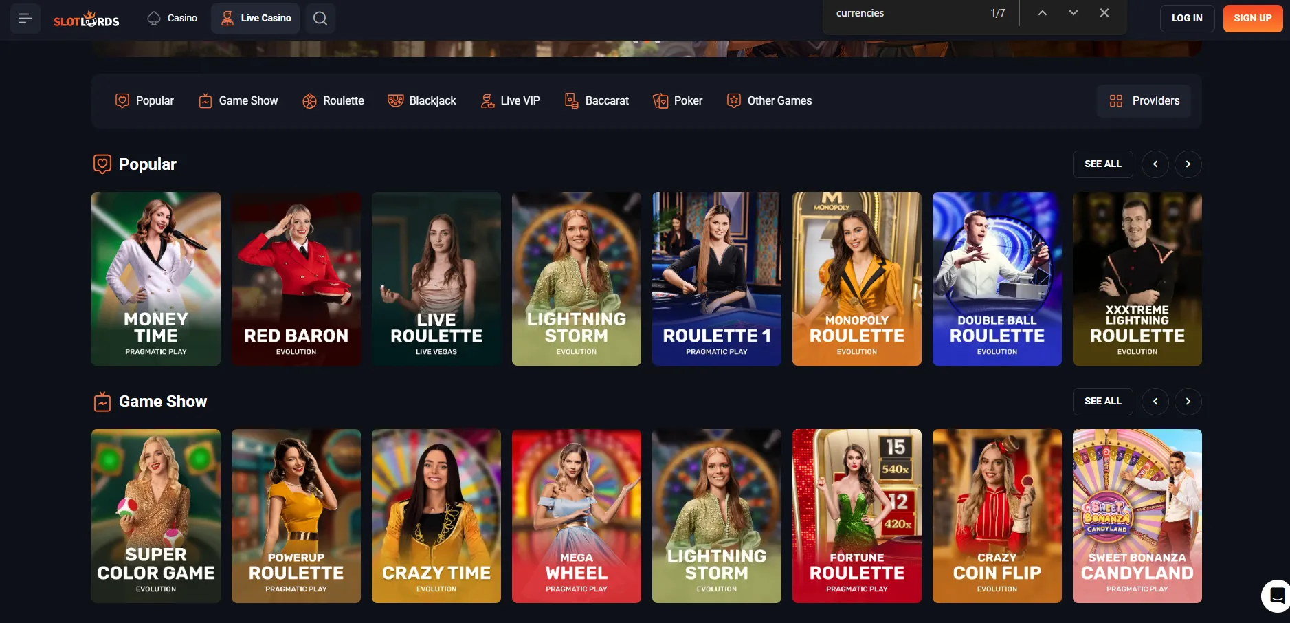 Slotlords Casino