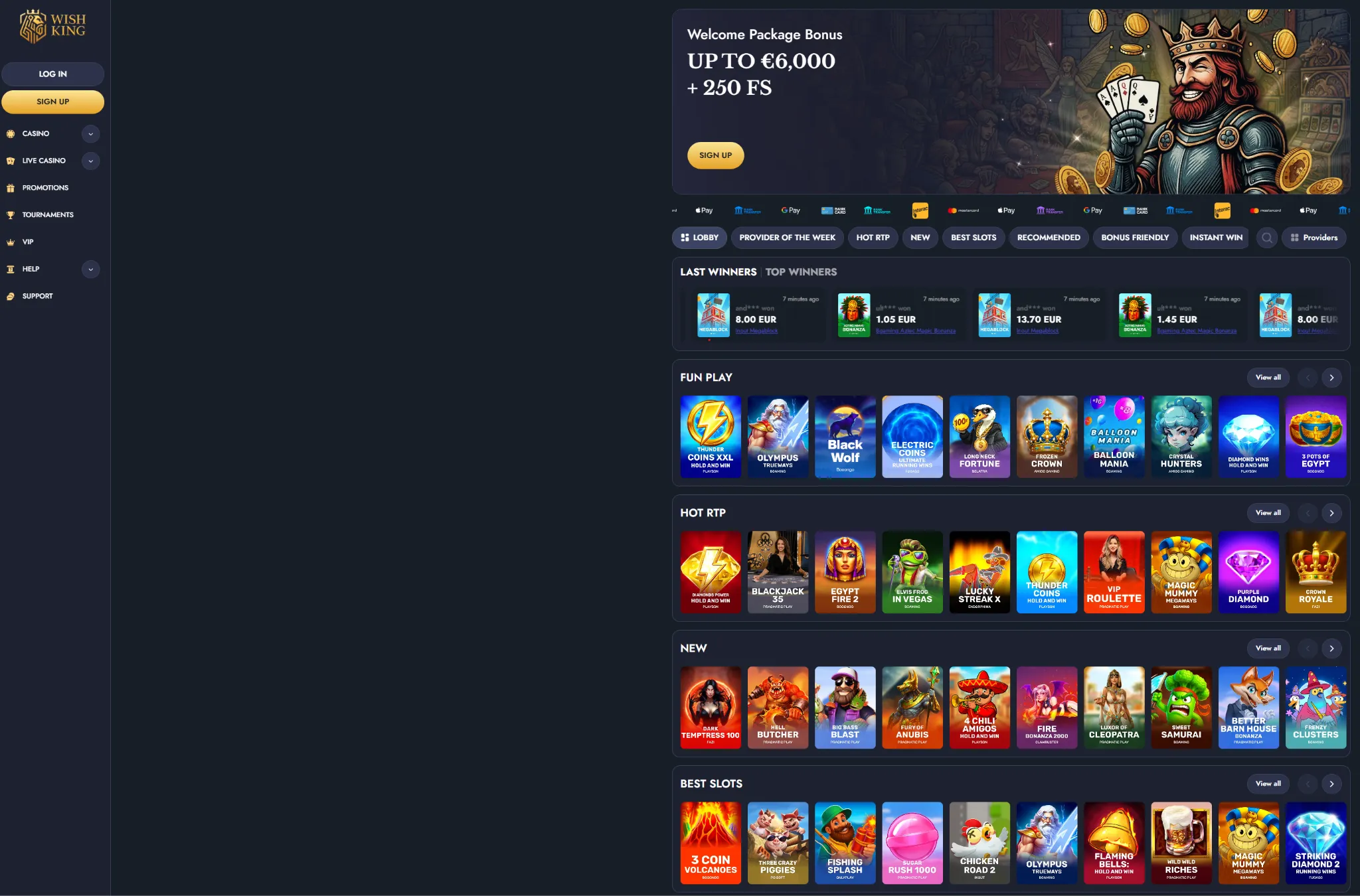 Wishking Casino
