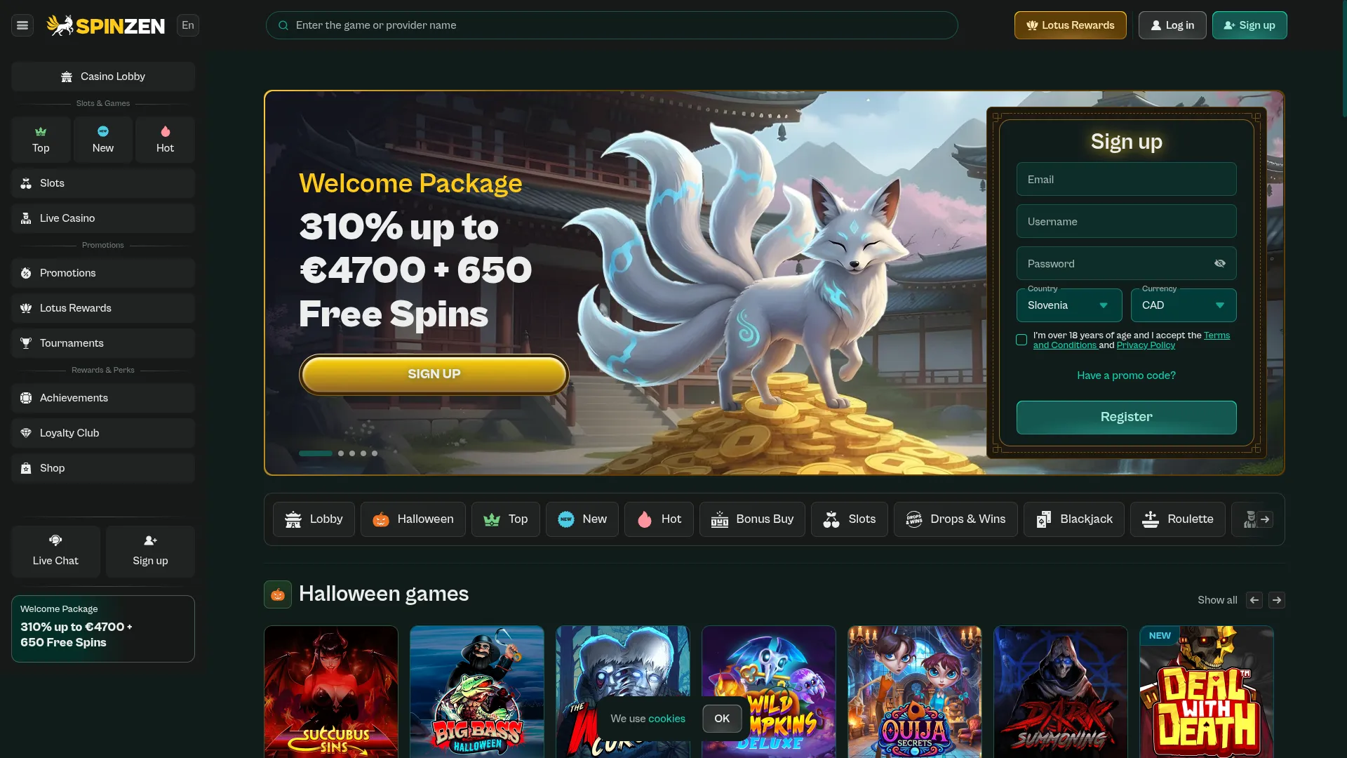 Spinzen Casino