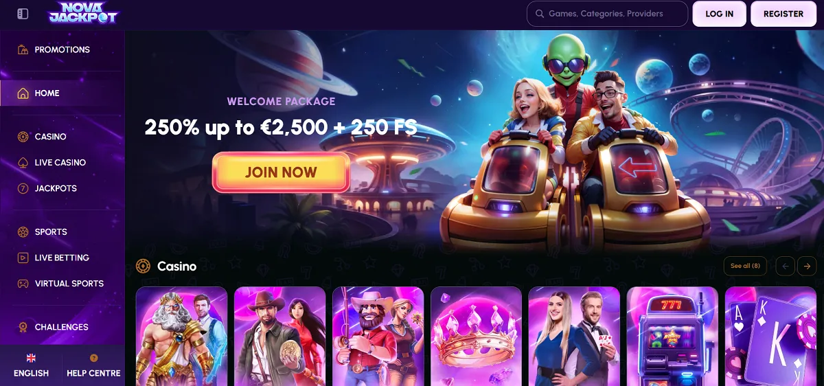 Novajackpot Casino