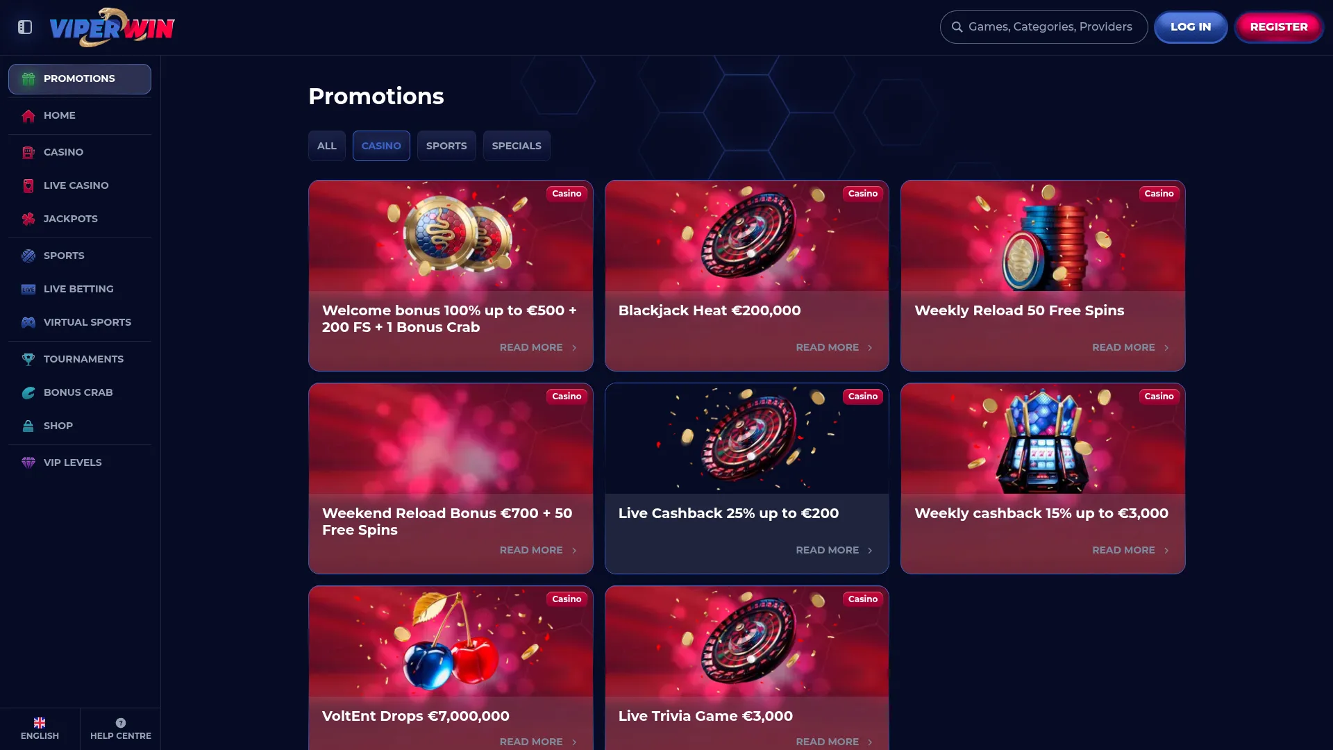 Bonusi in promocije