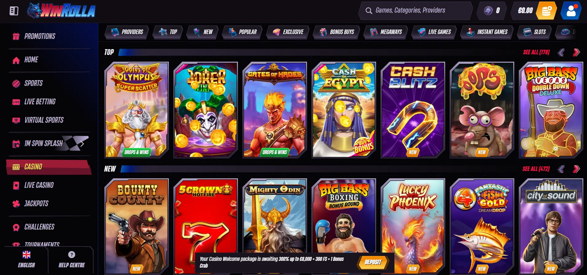 Win Rolla Casino