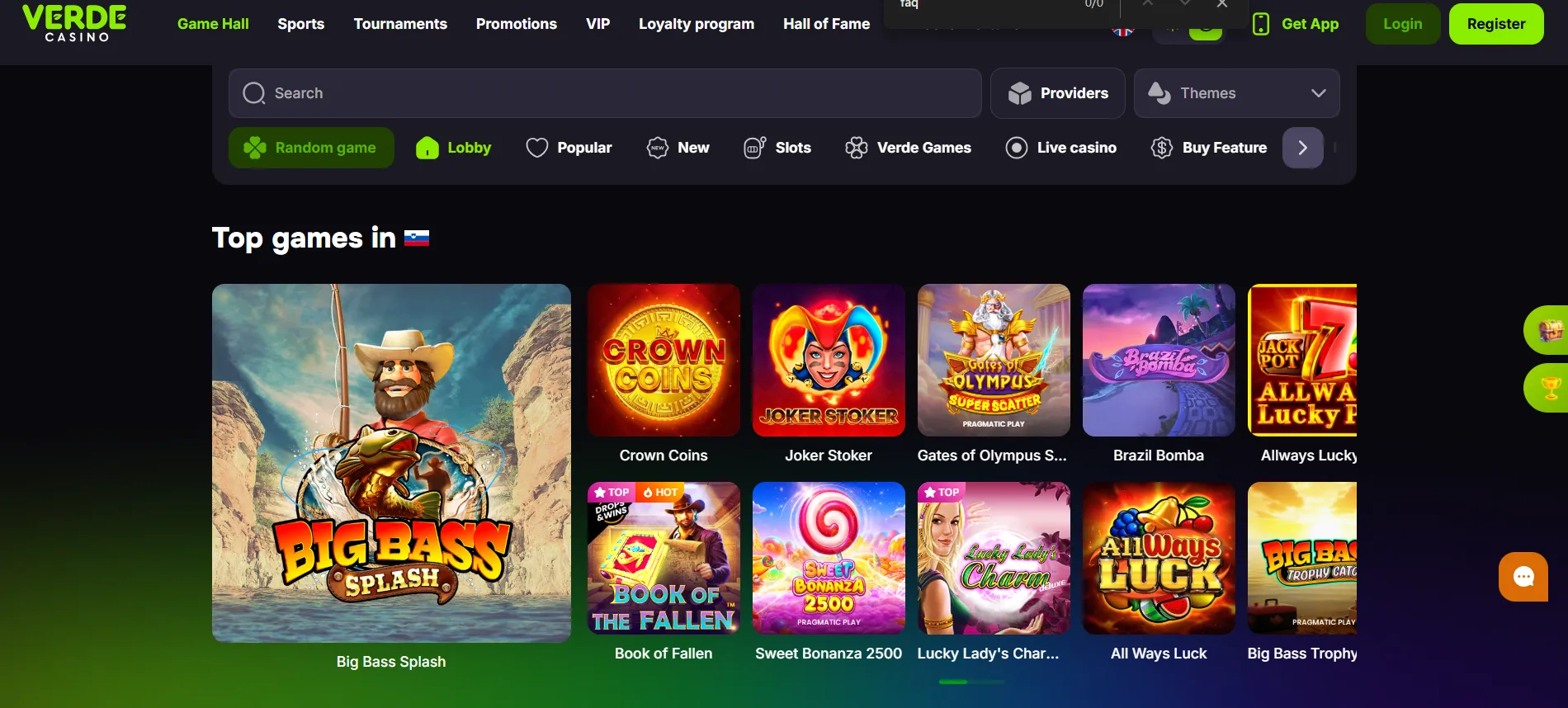Verde online casino