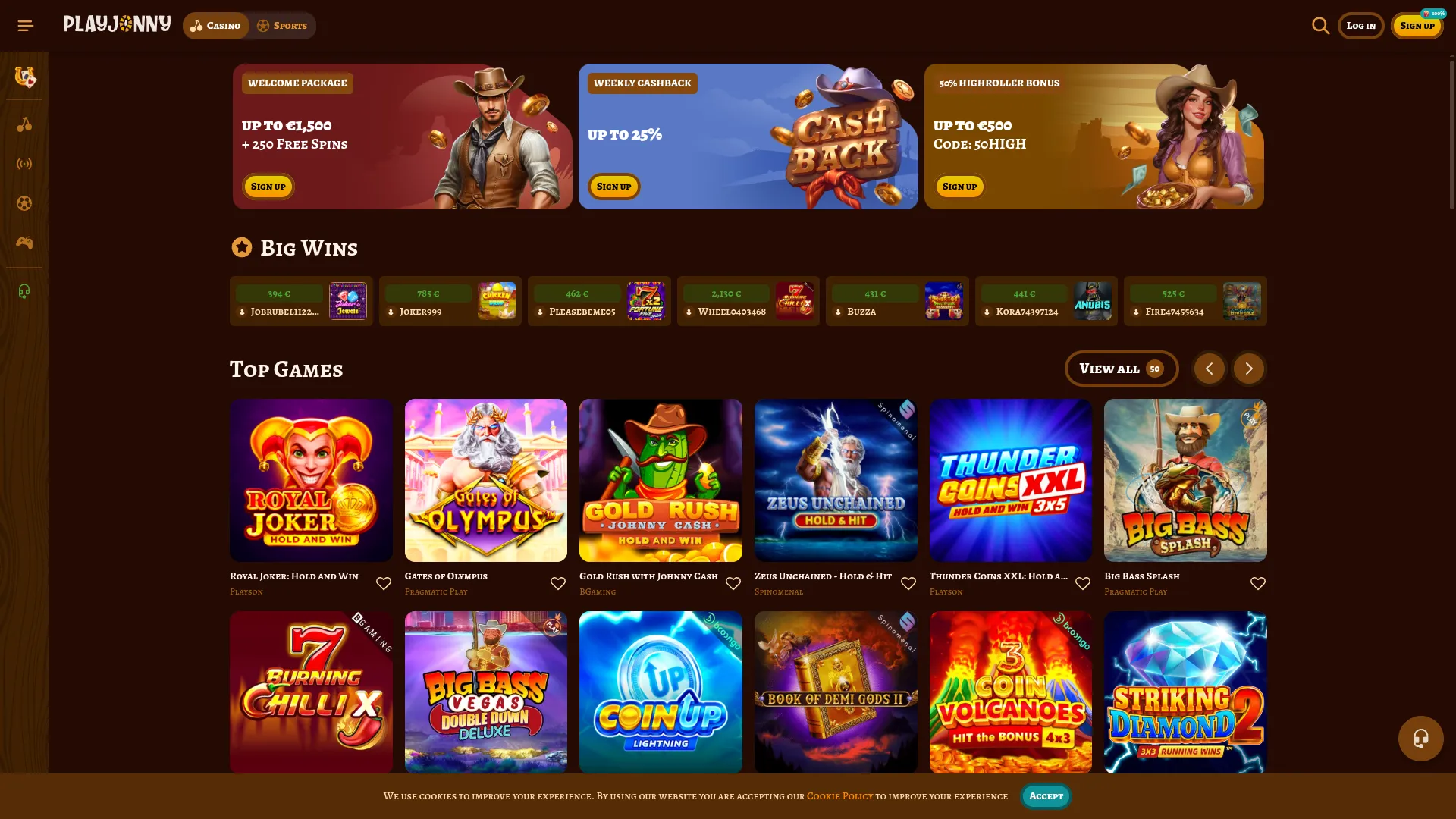 Playjonny casino