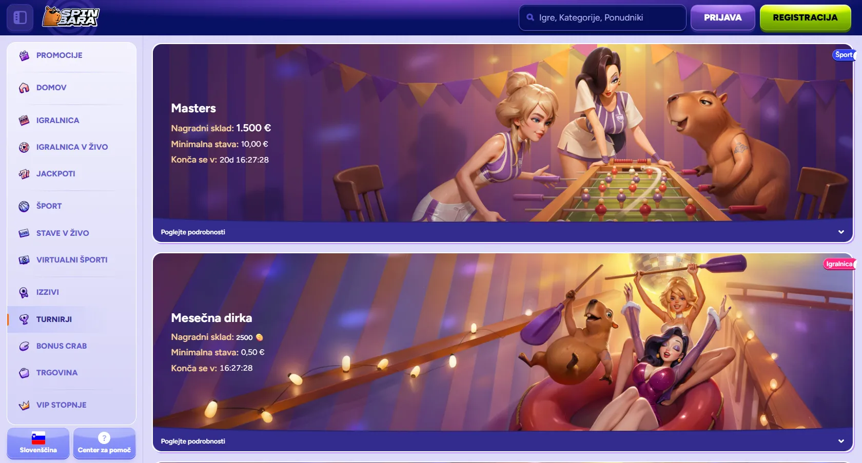 Spinbara casino