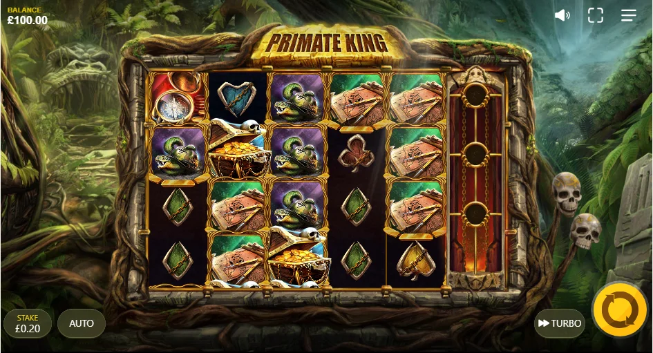 Primate King igralni avtomat