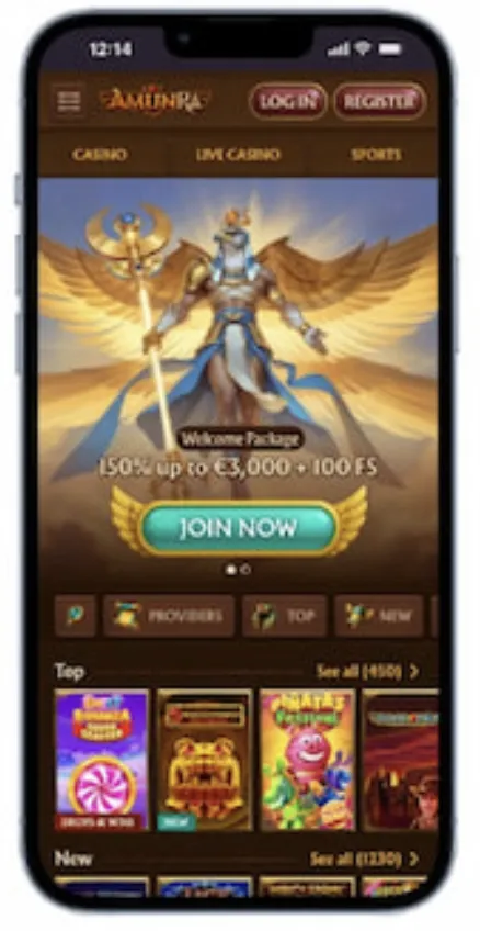 AmunRa Casino and App