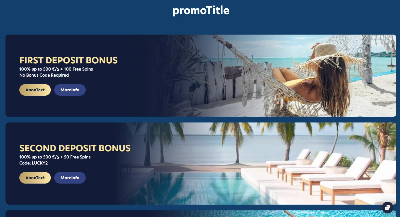 Bonuses and Promotions