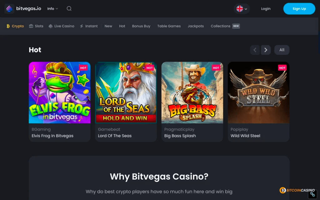 Bitvegas Casino