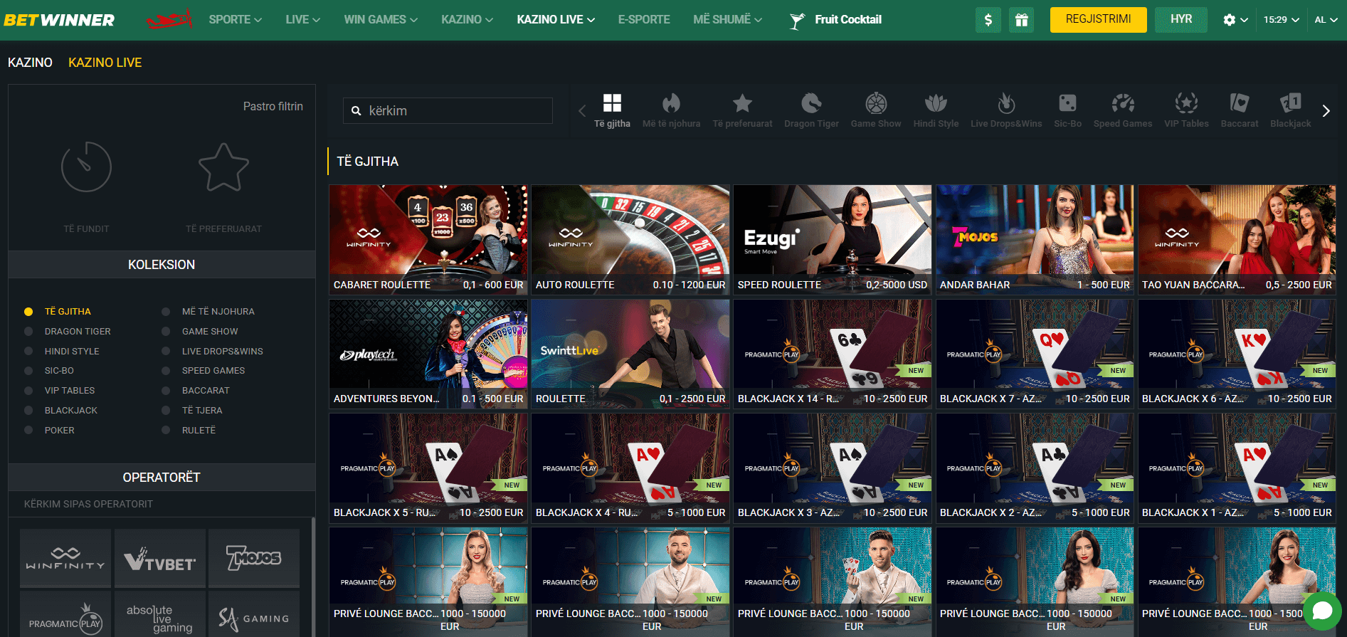 casino online betwinner