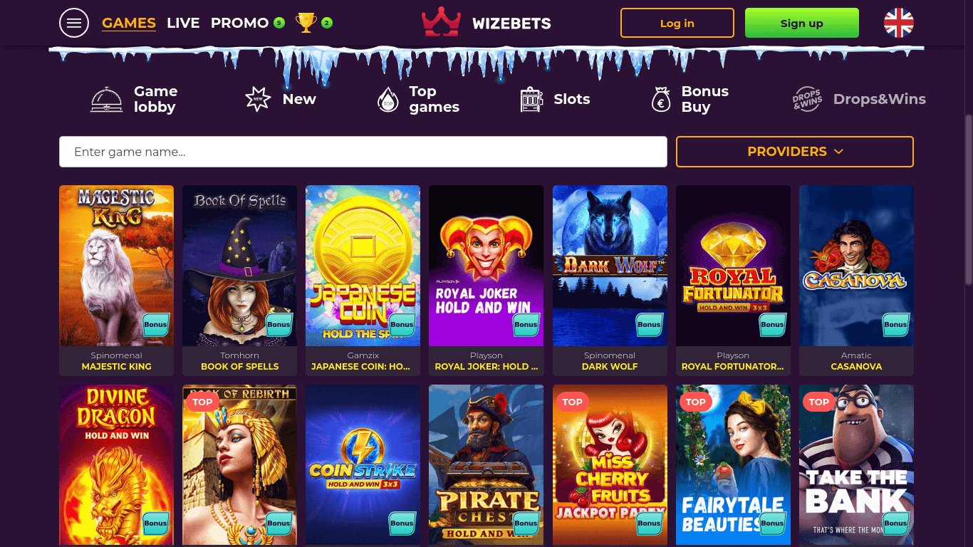Wizebets Casino