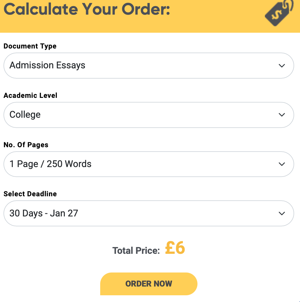 If you need to estimate the approximate cost of your assignment on Assignmentace.co.uk, you can use the online calculator.
