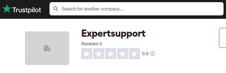 Expertsupport.com doesn't have reviews on TrustPilot.