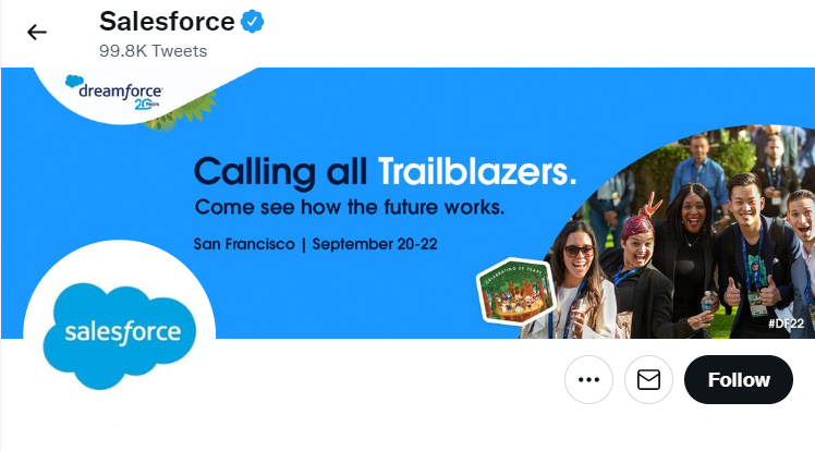 Salesforce Twitter 