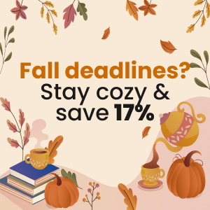 Fall deadlines are creeping closer - but stress doesn’t have to.