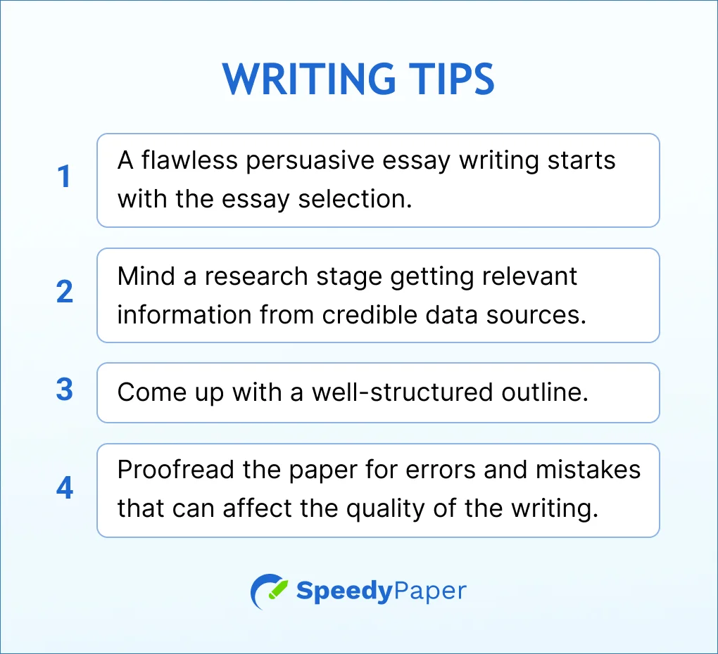 Persuasive Essay Writing Tips