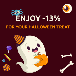 Satisfy your Halloween cravings with 13% off